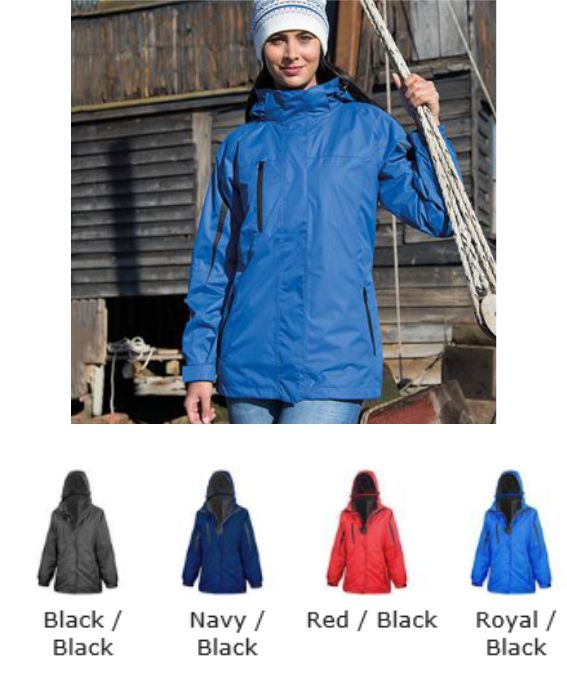 Result RS400F Ladies3 in 1 Softshell Journey Jacket